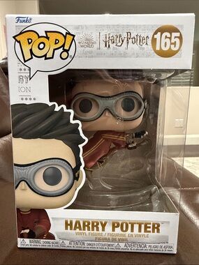 NIB Funko Harry Potter in Red and Gold Quidditch Outfit